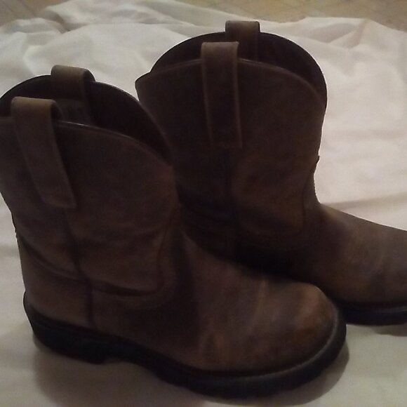 Ariat Shoes - Ariat Brown Combat & Moto Boots